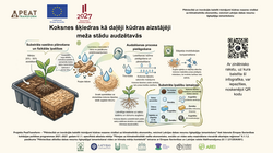 ViegliLasīt Koksnes šķiedru integrēšana meža stādu substrātos